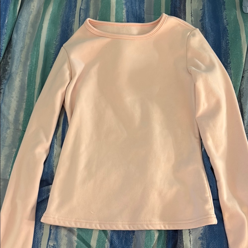 Light Pink Long Sleeve Top